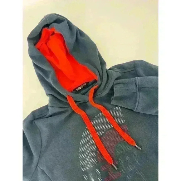 The North Face Women's Hoodie Size Small Red White Blue Drawstring Outdoor - Picture 1 of 7